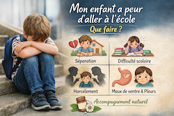 nfant ayant peur d’aller à l’école – causes possibles et solutions pour aider son enfant.